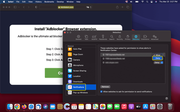 El núcleo del problema suele residir en la manipulación de la configuración de notificaciones del navegador